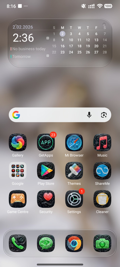 OX M-STONE MIUI Customization