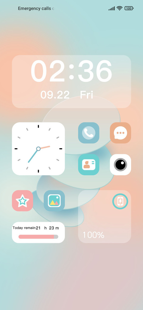 Geometric circle preview