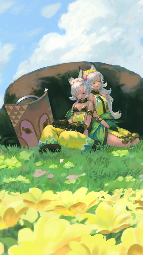 草原上的少女 preview