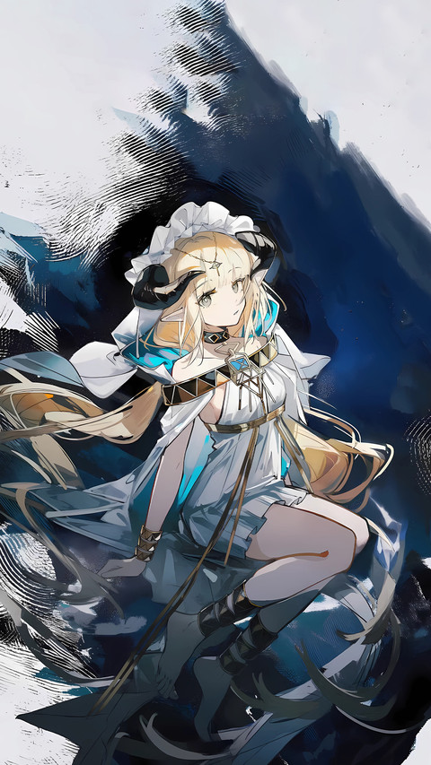 明日方舟夜莺的双角设计 preview