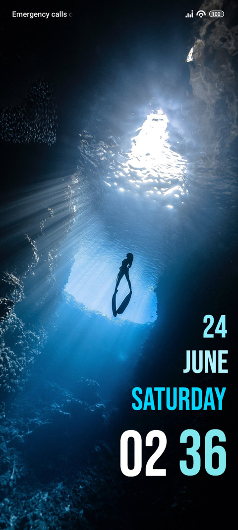 Underwater preview