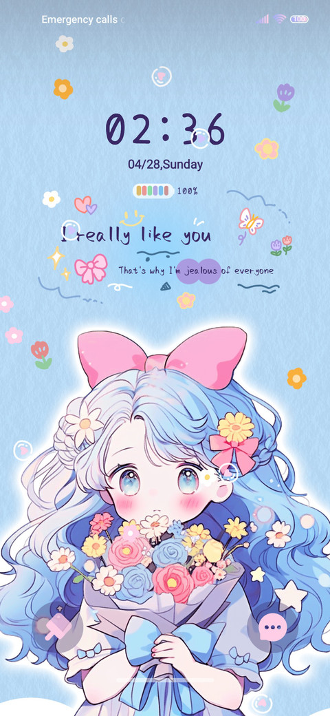Blue girl preview