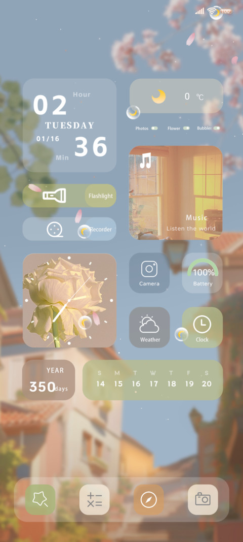 Sunset and Rose preview