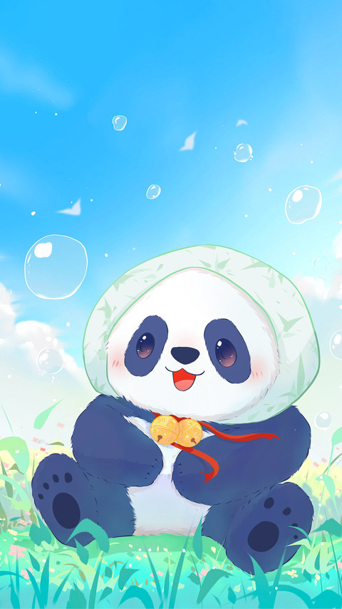 竹林中的黑白精灵 preview