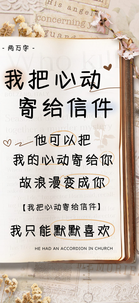 我把心动寄给信件 preview