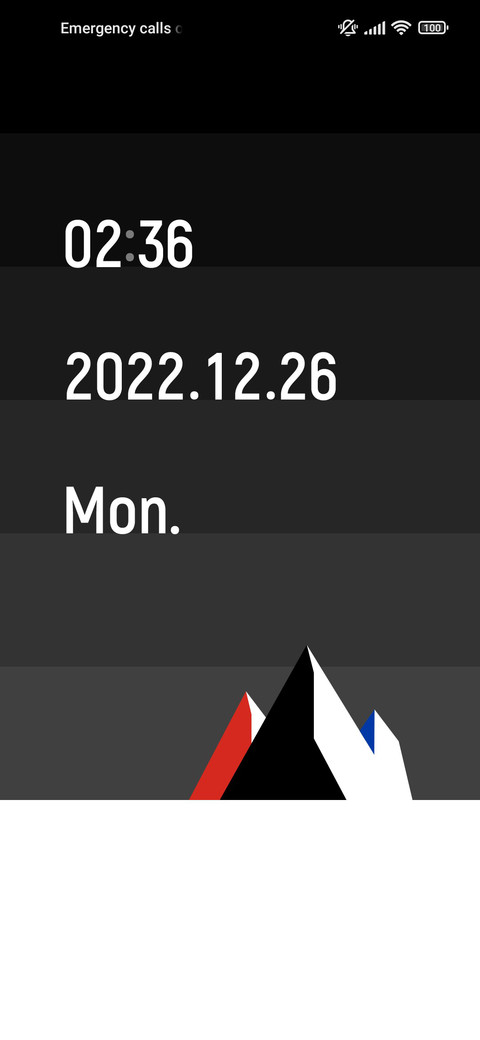 Minimalist black preview