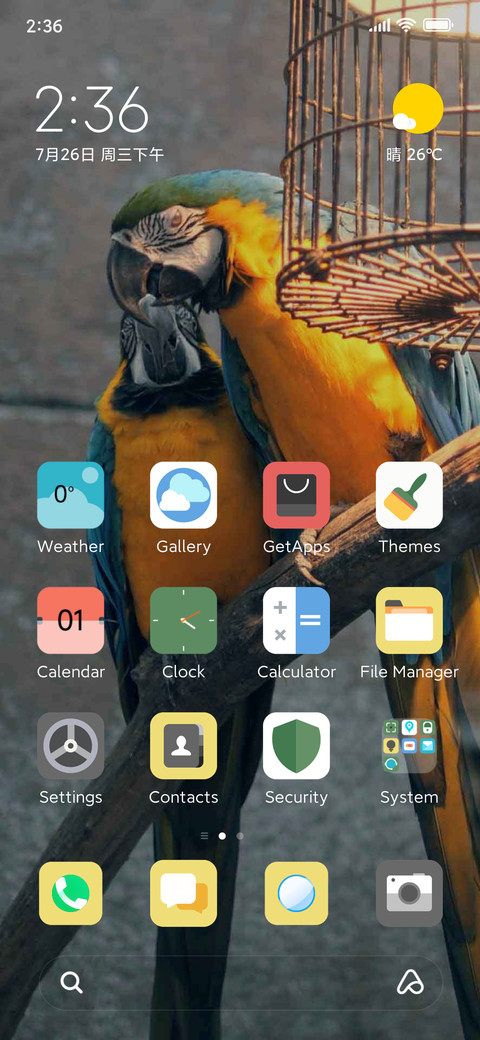 Two parrots preview