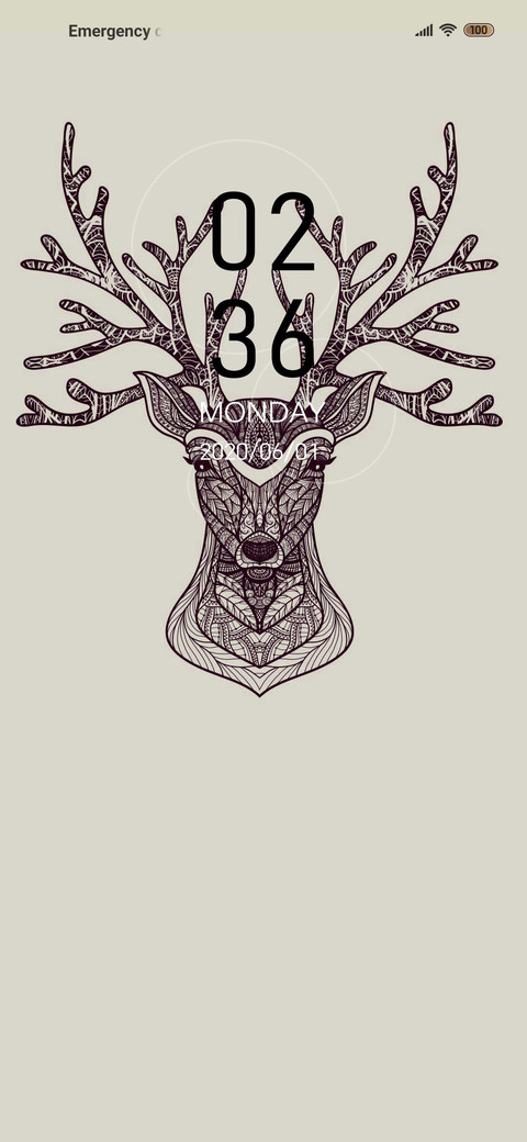Illustrated deer preview