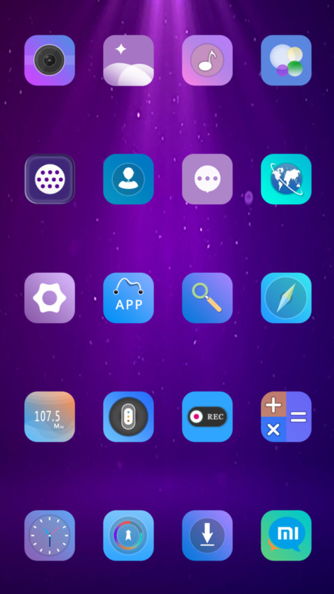 Purple Sea Ottoman  preview