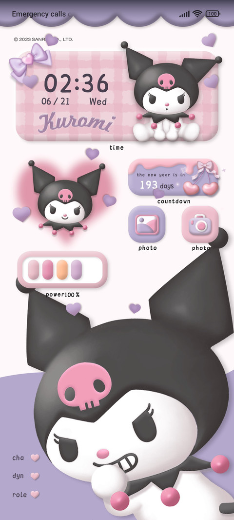Kuromi 3D cute preview