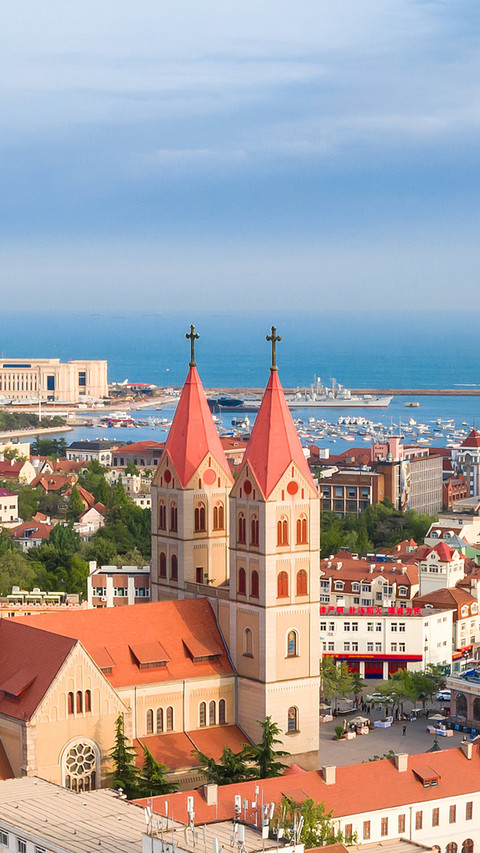 A romantic paradise by the seaside in qingdao preview