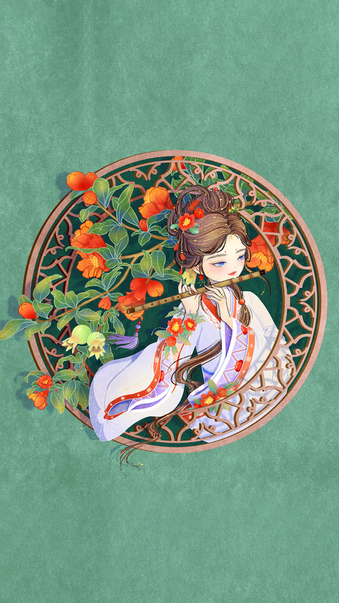 民间传说中的花神 preview