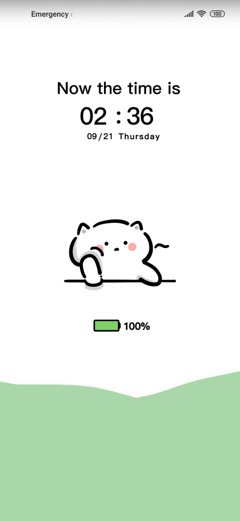 Lazy cat module preview