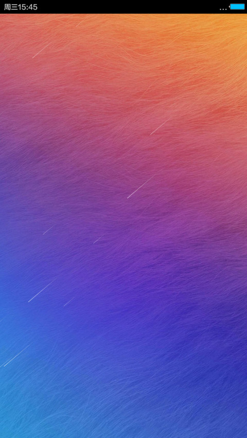 简（锁屏画报.动态流星.去搜索框） preview