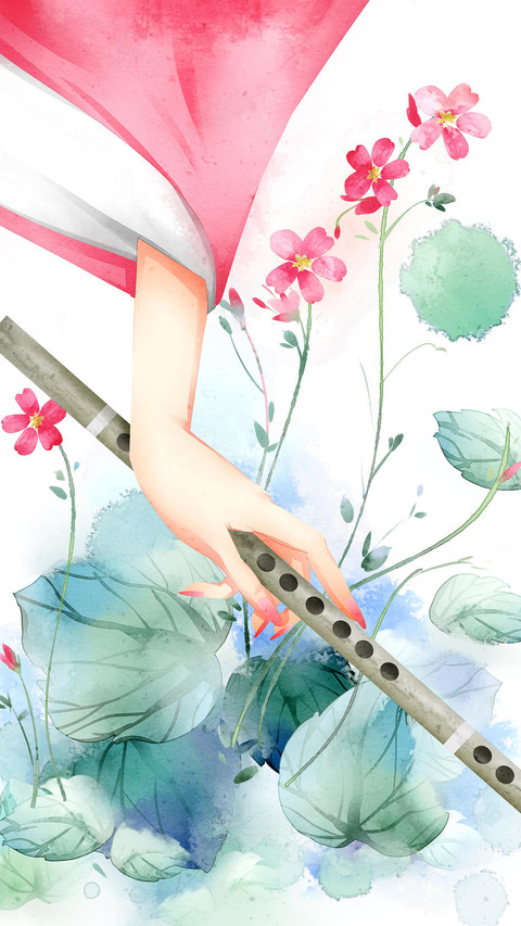 手如柔荑，肤如凝脂 preview