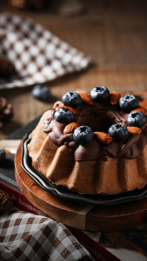 A Plate of Delicious Chocolate Cake preview