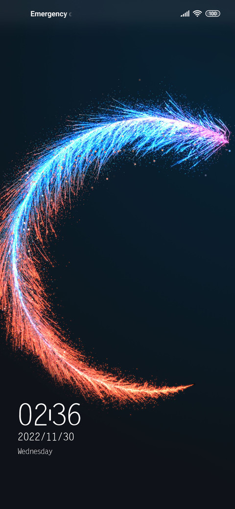 Colored feather preview