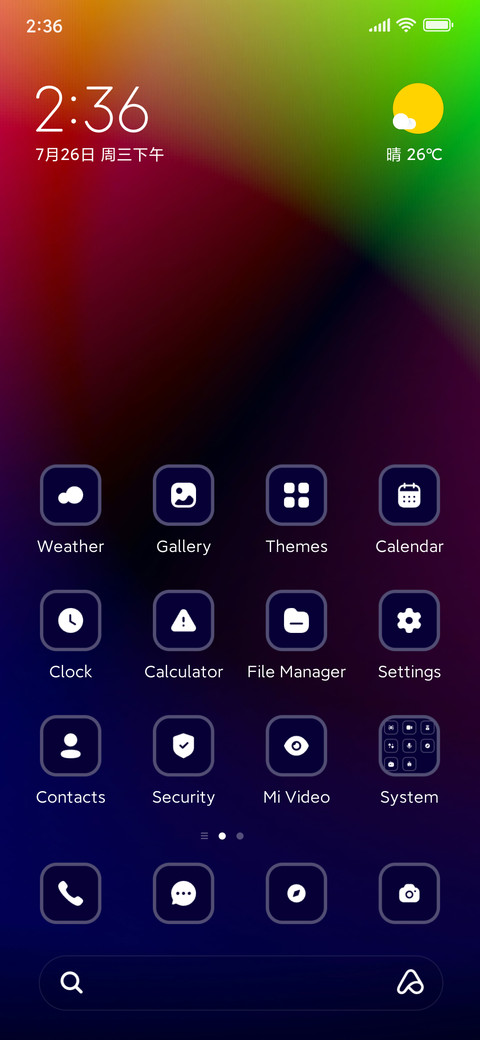 Colorful preview
