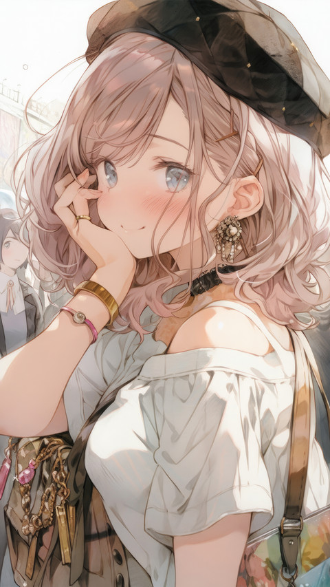 Anime girl preview