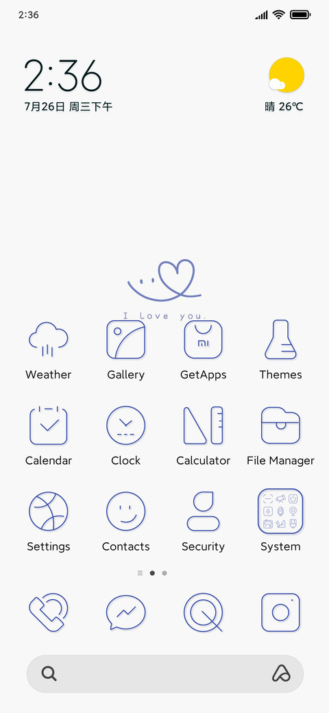 Klein Blue Simple preview