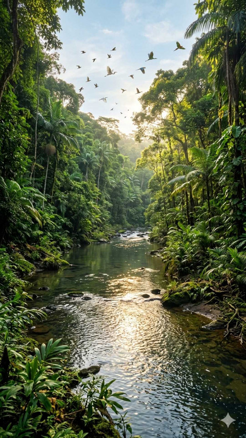 River Through Jungle preview