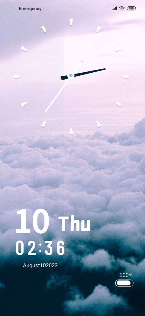 Far away clouds preview