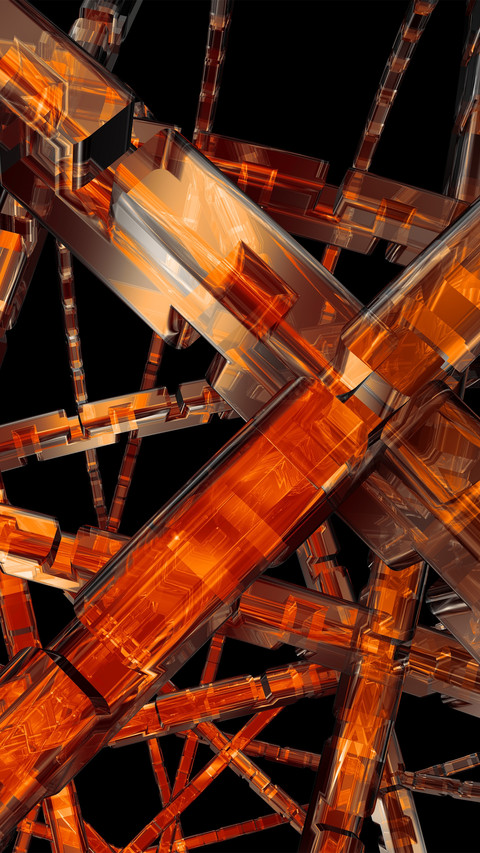 Abstract orange wheel background preview