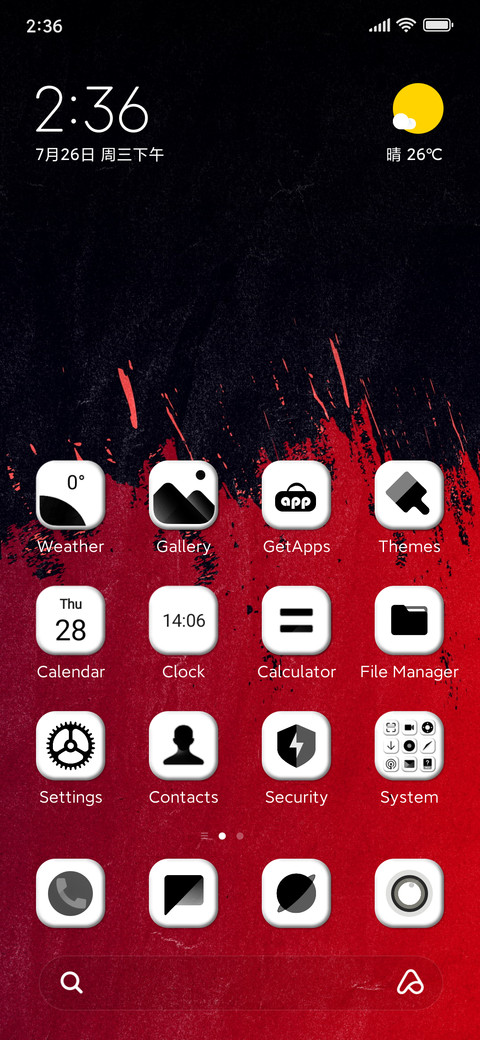 Black red preview