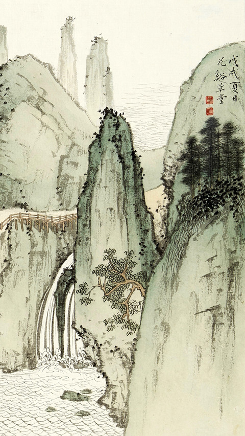 刘志明 拟古山水 preview