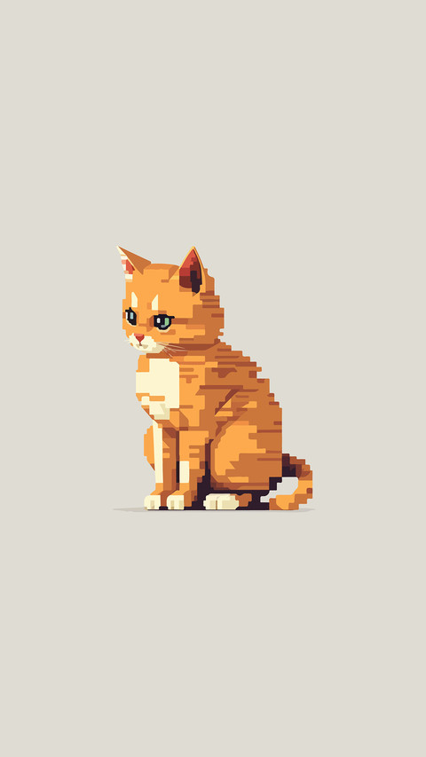 猫猫插画-拍信图库 preview