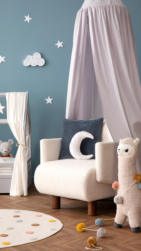 Dark colored children's room preview