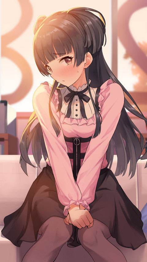 羞涩的长发少女 preview