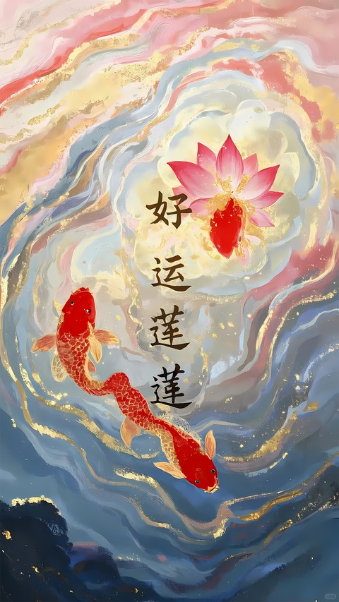 愿锦鲤常伴-锐景创意 preview