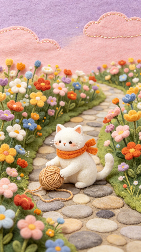 陪小猫躲进毛毡世界 preview