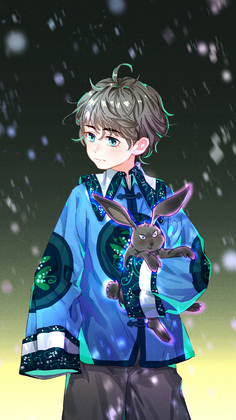 A Boy With A Rabbit preview