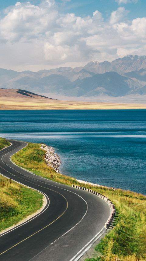 The road around sayram lake preview