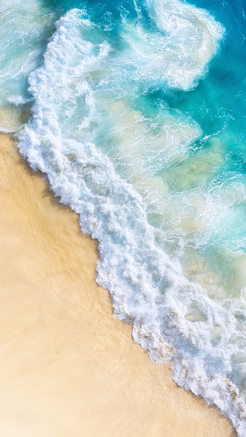 Summer seascape from air preview