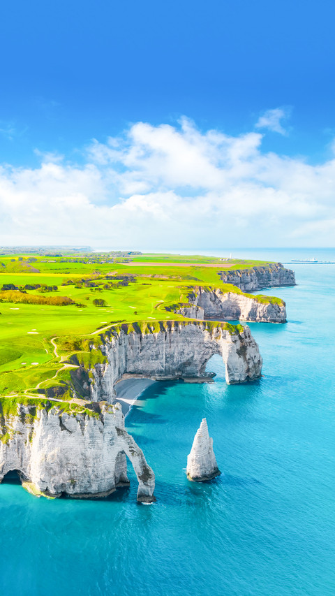 The Beautiful Cliffs of Etretat preview