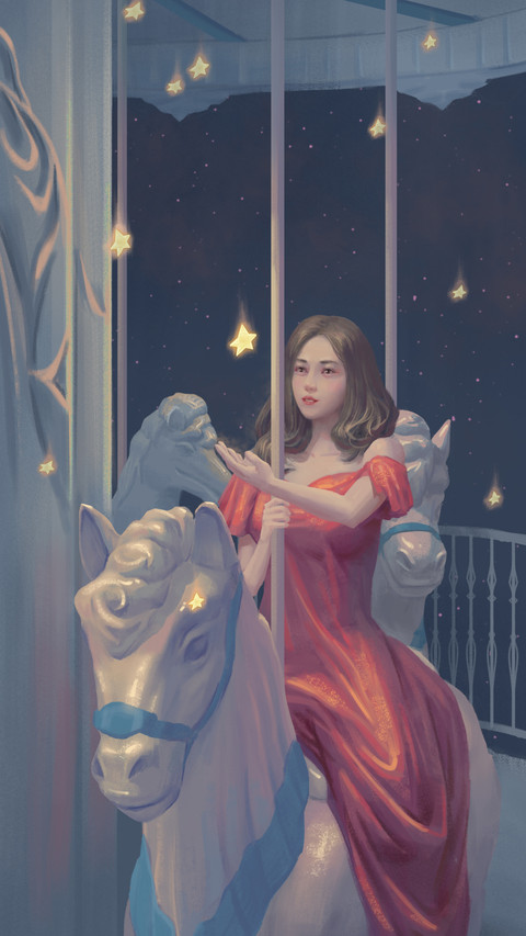 Carousel for dream preview