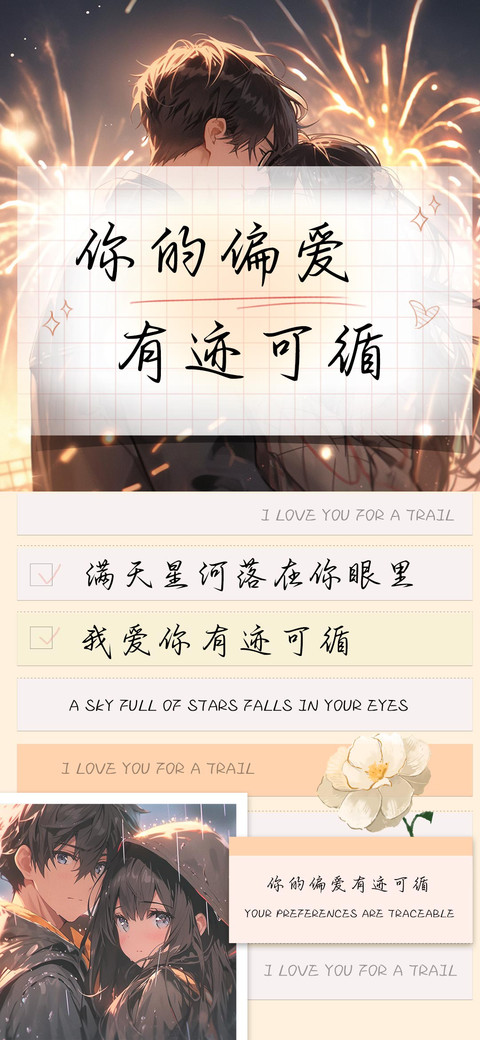 你的偏爱有迹可循 preview