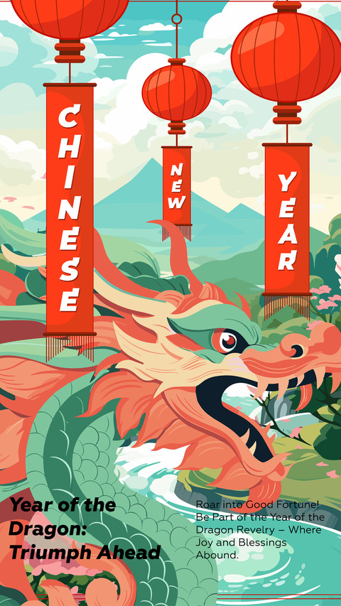 Happy Chinese New Year of the Dragon preview