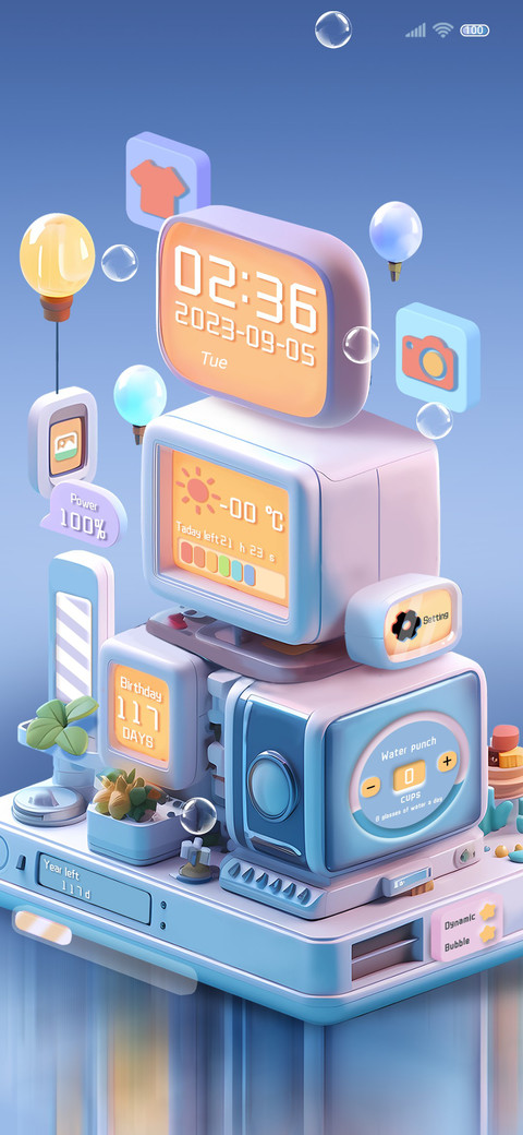 Component machine preview
