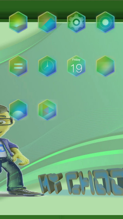 Green like preview