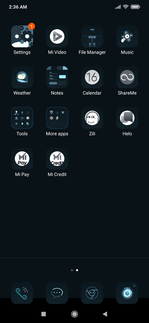 Black Gtlo_Dark miui theme