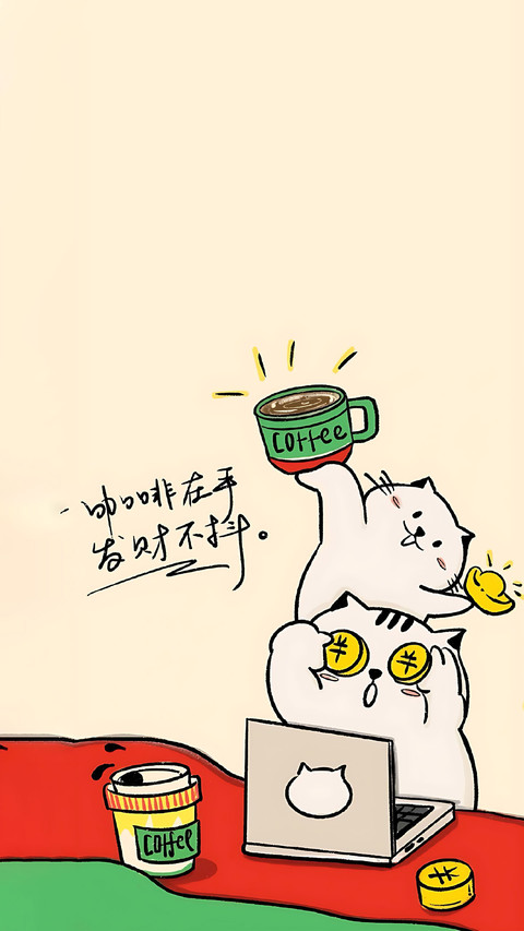 咖啡续命成功！ preview
