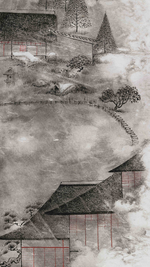 毕可燕绘画中的虚幻镜像 preview