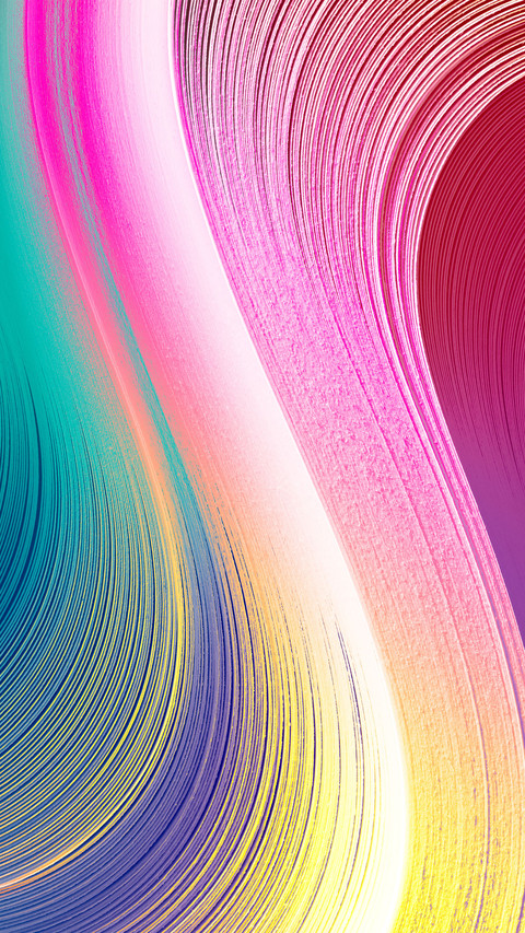 The color gradient of the paper pile preview