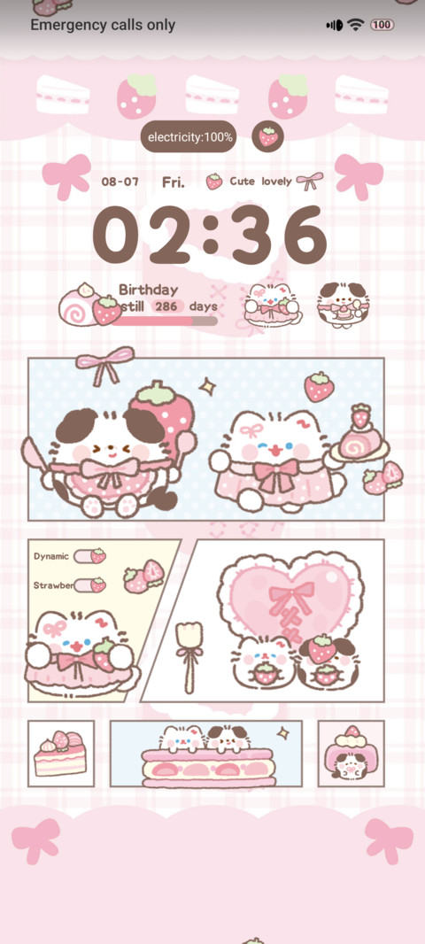 Strawberry cat preview