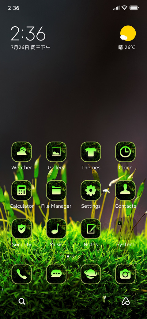 leaves moss preview