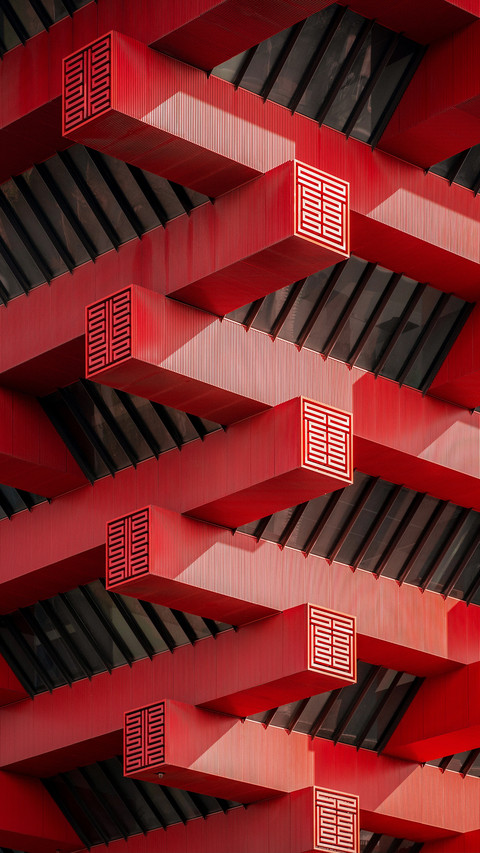 Charming red building 03 preview